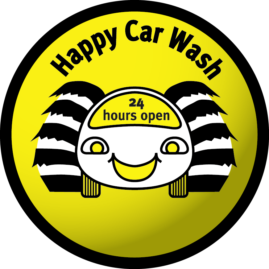 Happy Car Wash Logo